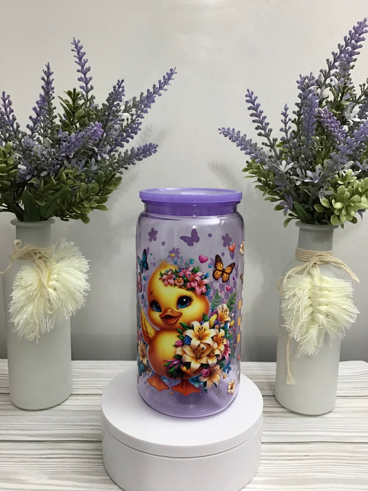 READY TO SHIP - PLASTIC PURPLE DUCK