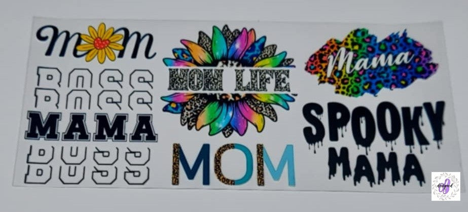 MOM LIFE LEOPARD COLORFUL