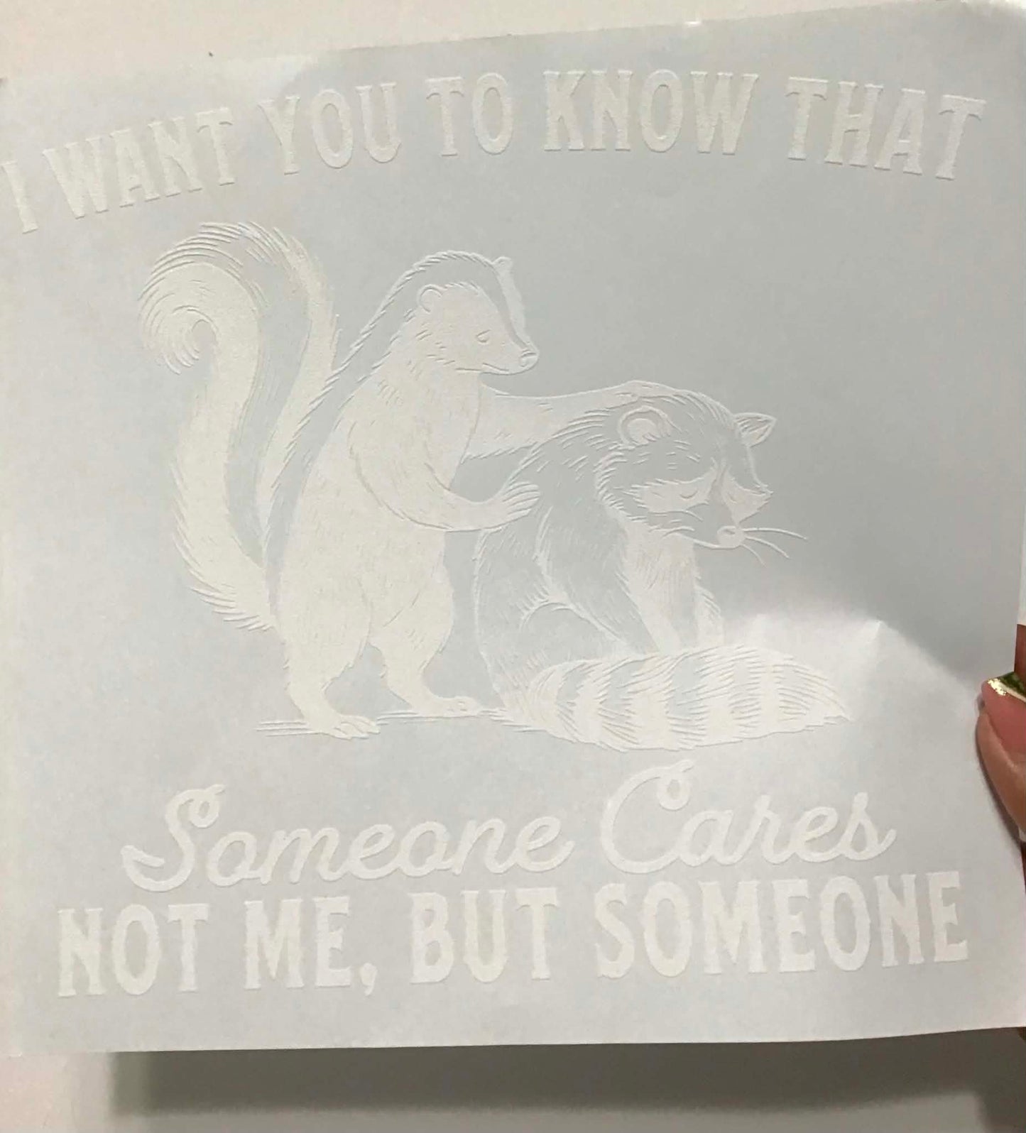 SOMEONE CARES