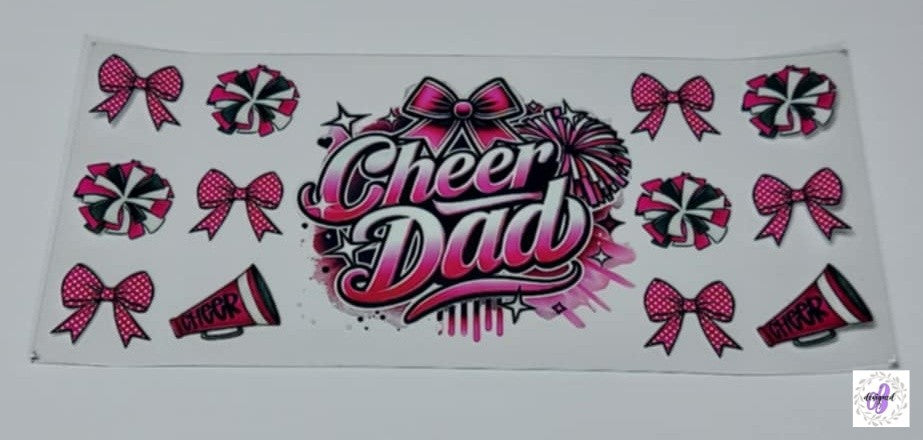 CHEER DAD PINK