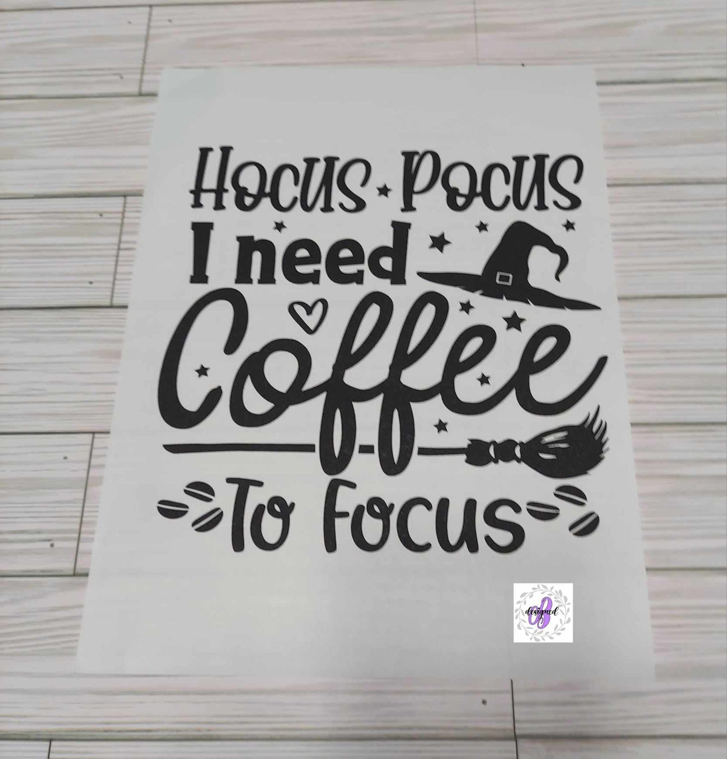 H P I NEED COFFEE TO FOCUS