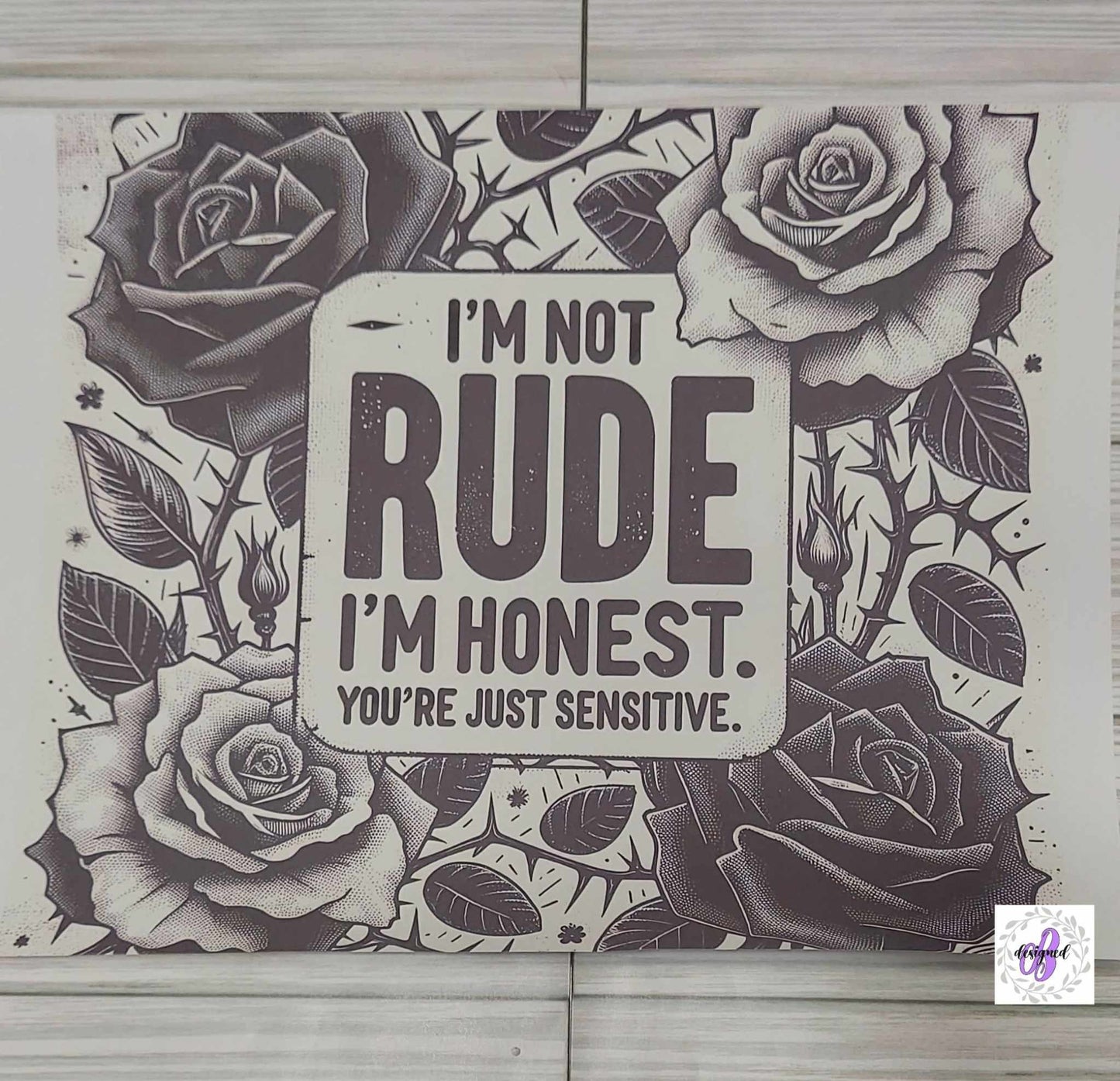 20oz - IM NOT RUDE
