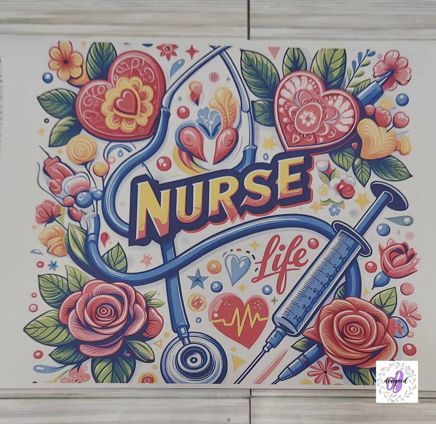 20oz - NURSE LIFE