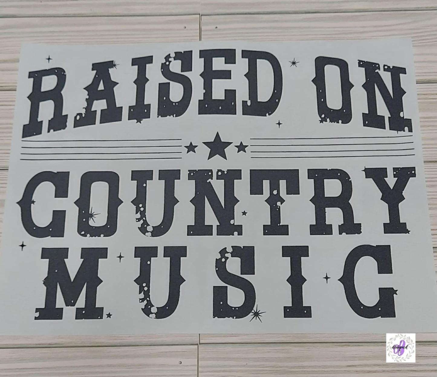 RAISED ON COUNTRY MUSIC