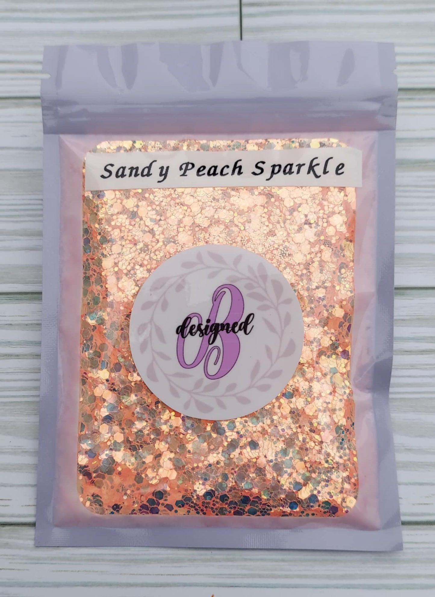 SANDY PEACH SPARKLE
