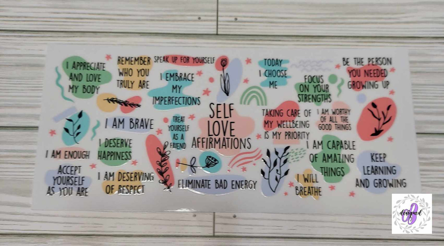 SELF LOVE AFFIRMATIONS