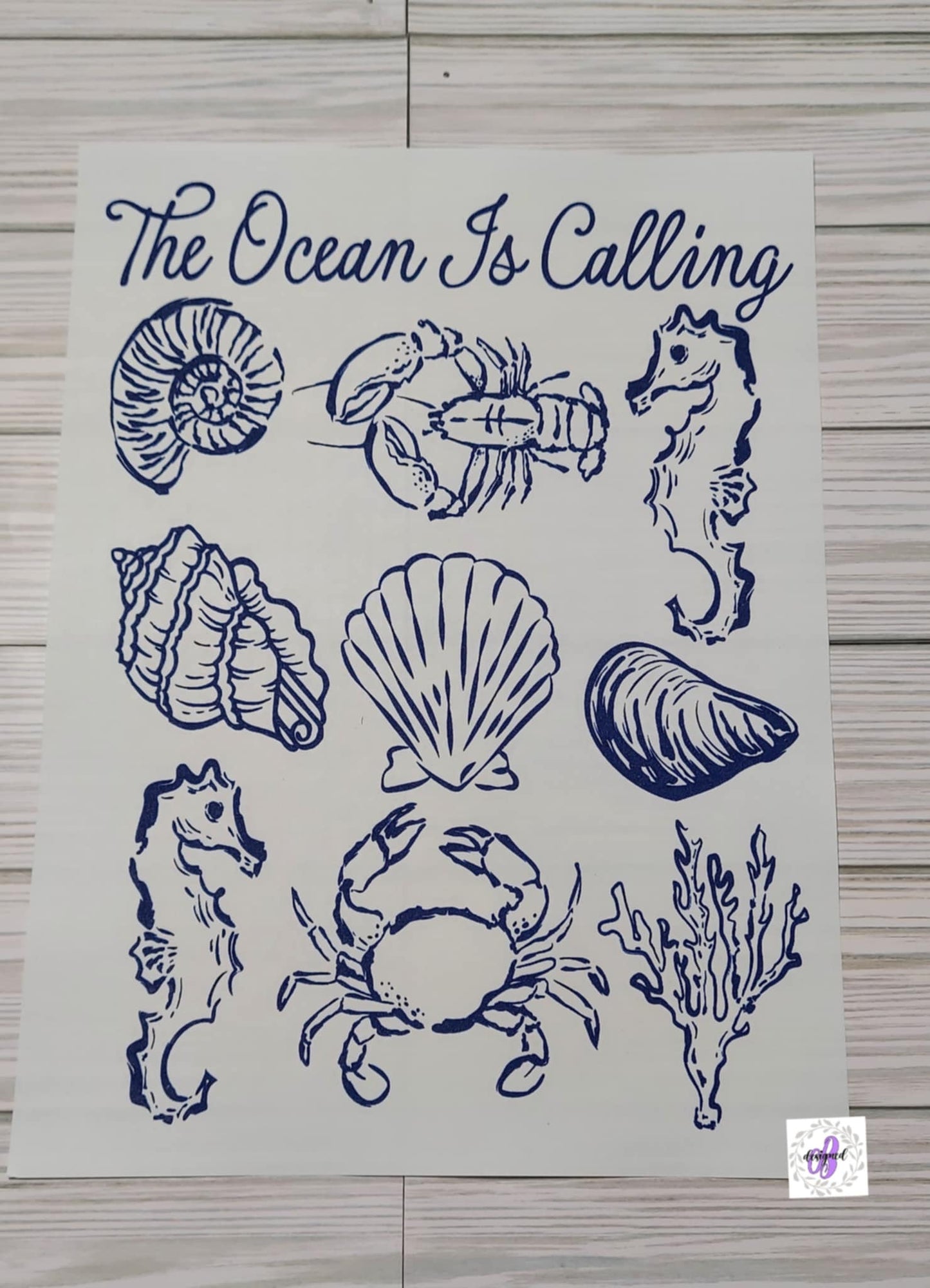 THE OCEAN IS CALLING
