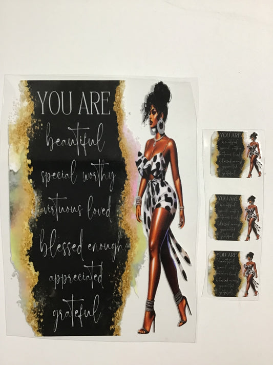 YOU ARE BEAUTIFUL (W/ PEN WRAP)