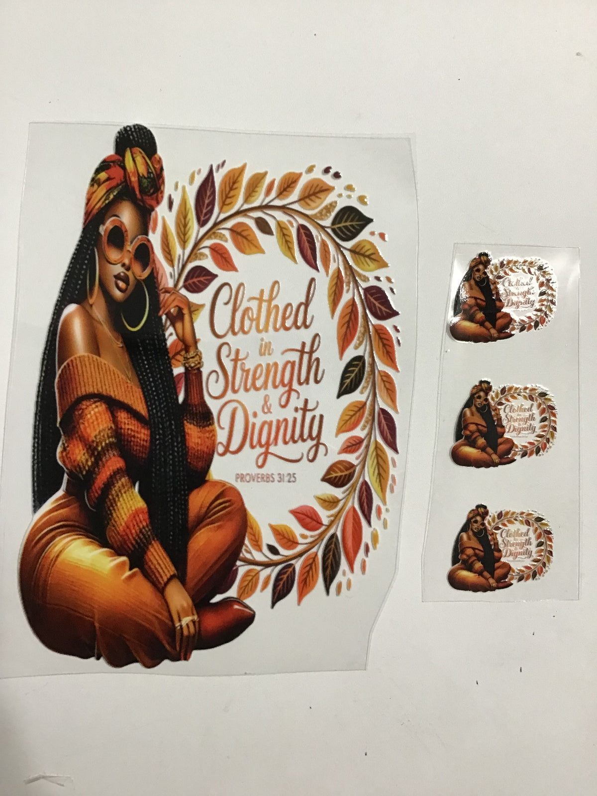 CLOTHED IN STRENGTH (W/ PEN WRAP)