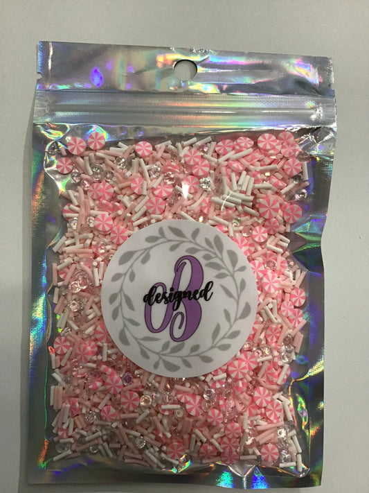 PINK SPRINKLES AND SWIRLS