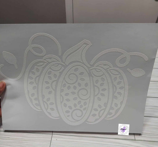 FLORAL PUMPKIN
