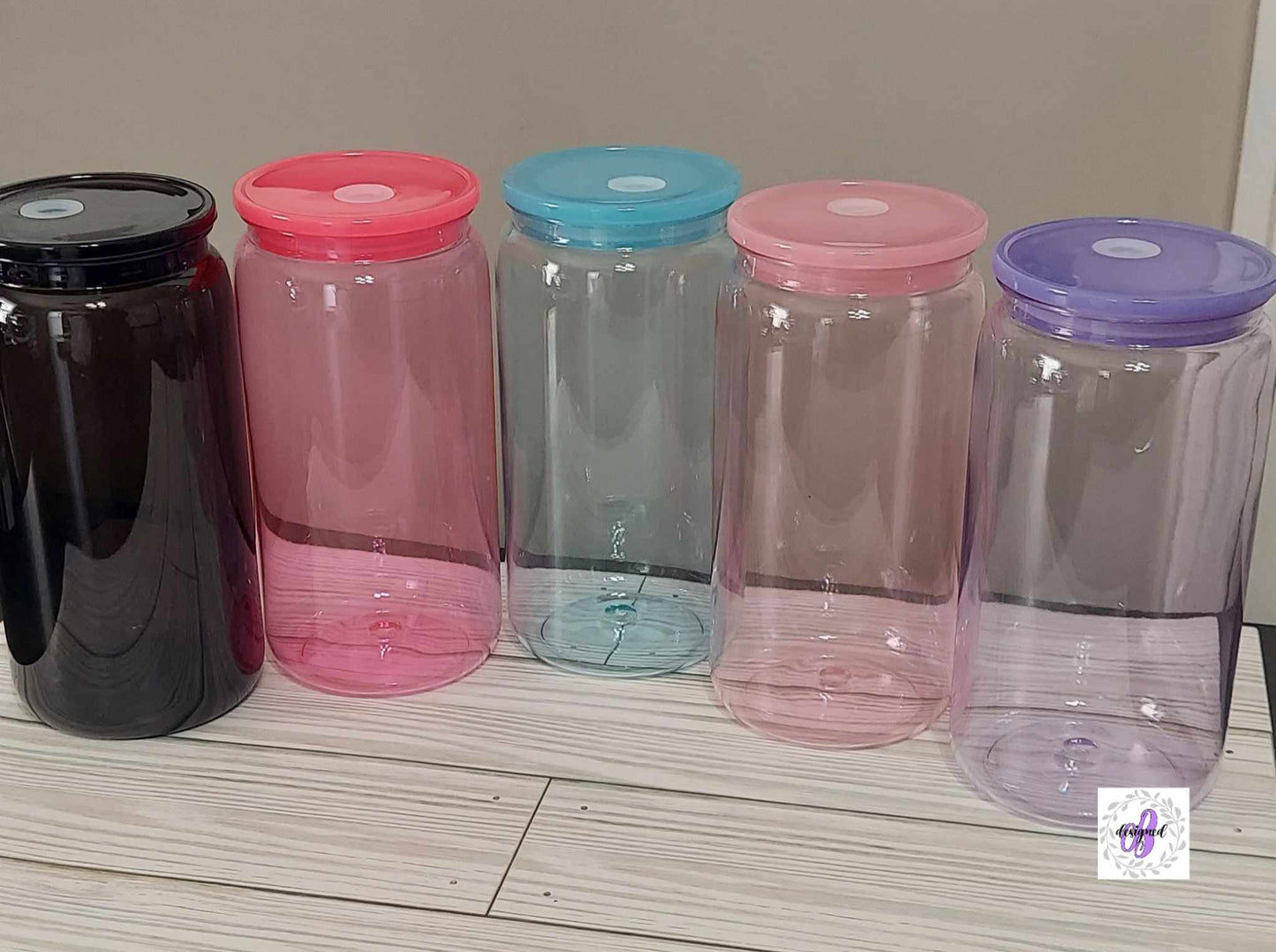 COLOR PLASTIC CANS