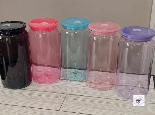 COLOR PLASTIC CANS
