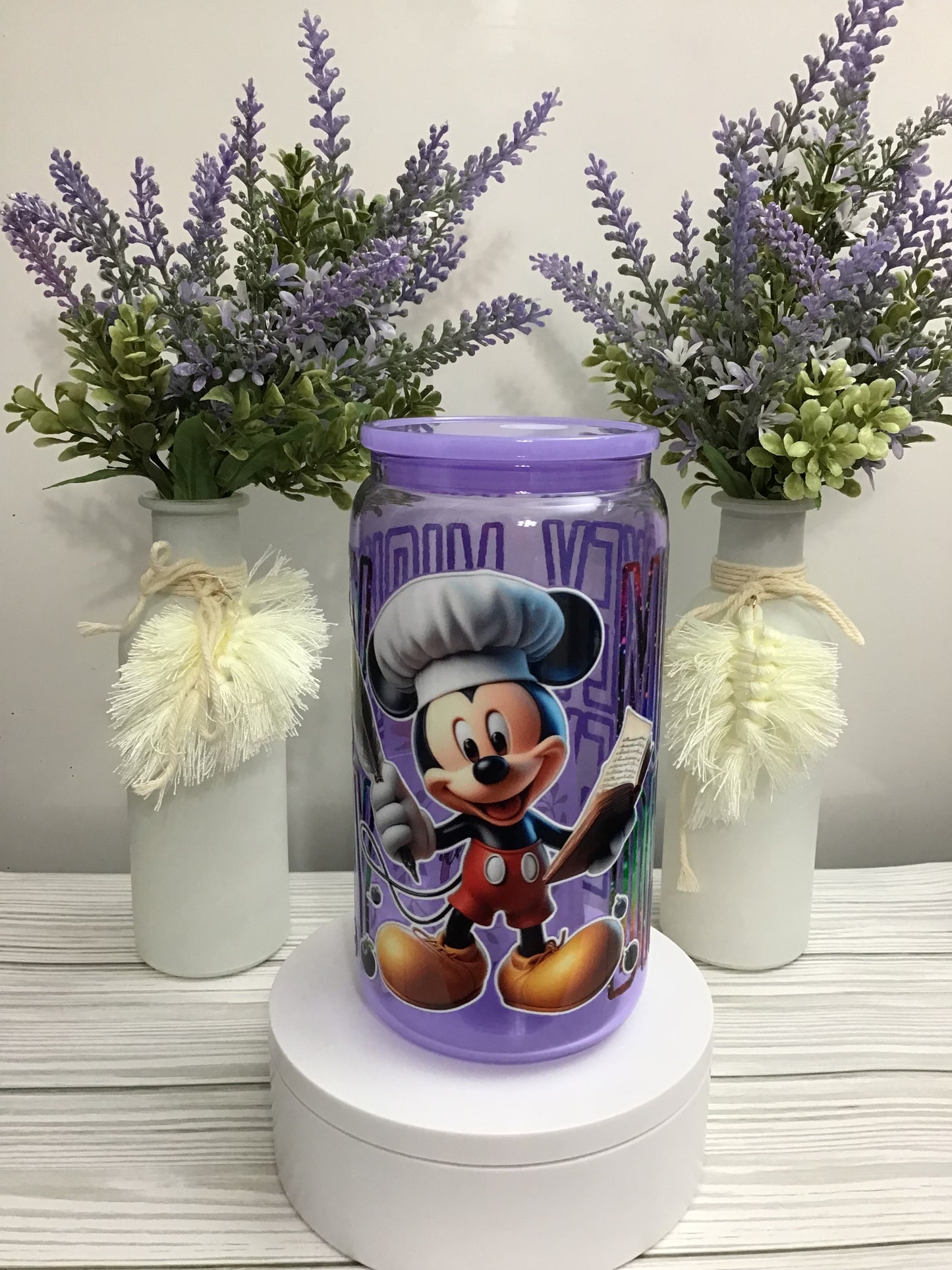 READY TO SHIP - GLASS - MICKEY