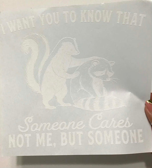 SOMEONE CARES