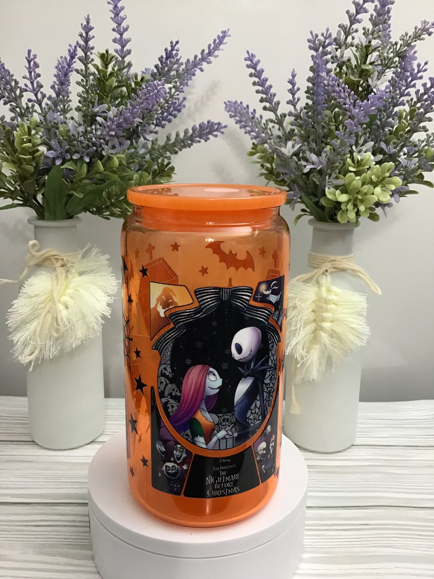 READY TO SHIP - GLASS - JACK/SALLY