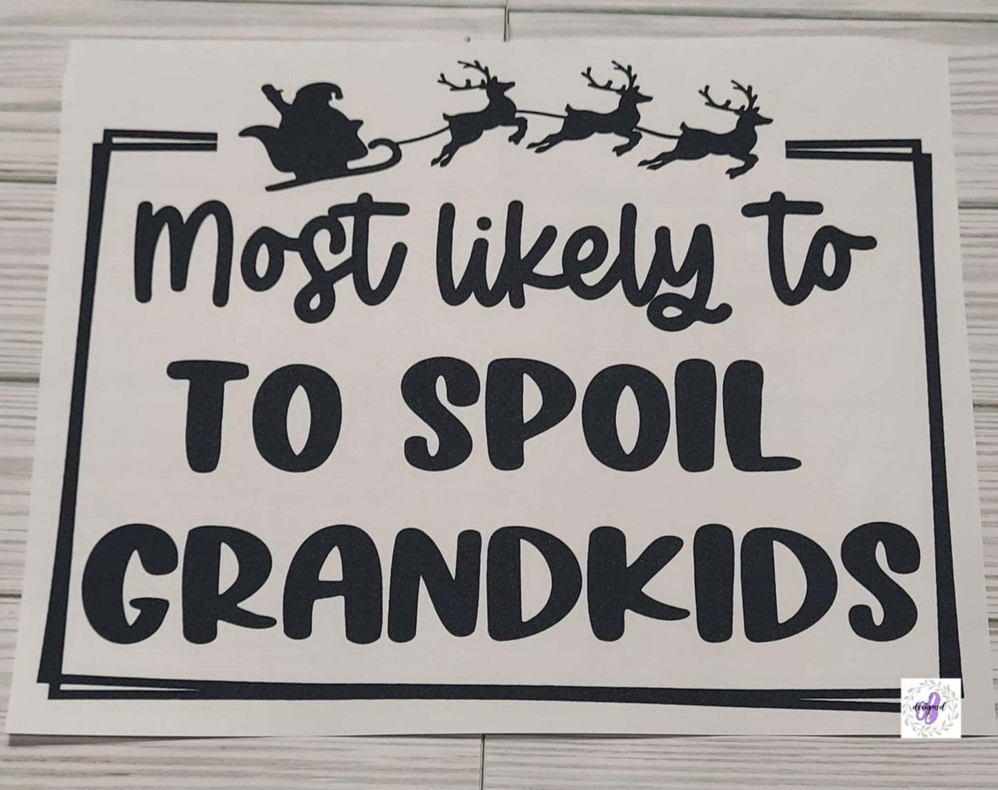 MOST LIKELY TO SPOIL