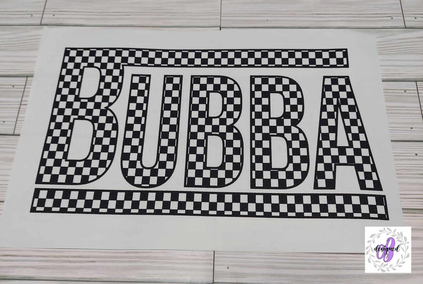 BUBBA CHECKERED