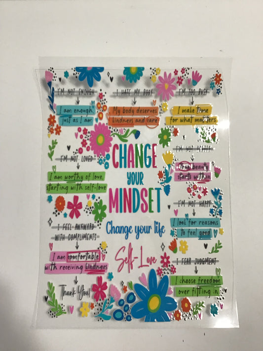 CHANGE YOUR MINDSET