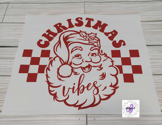 CHRISTMAS VIBES CHECKERED