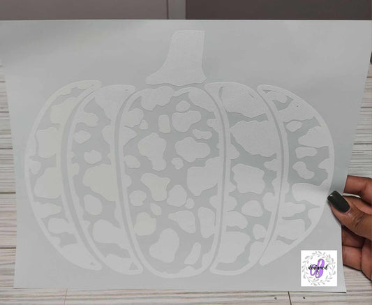 COWHIDE PUMPKIN