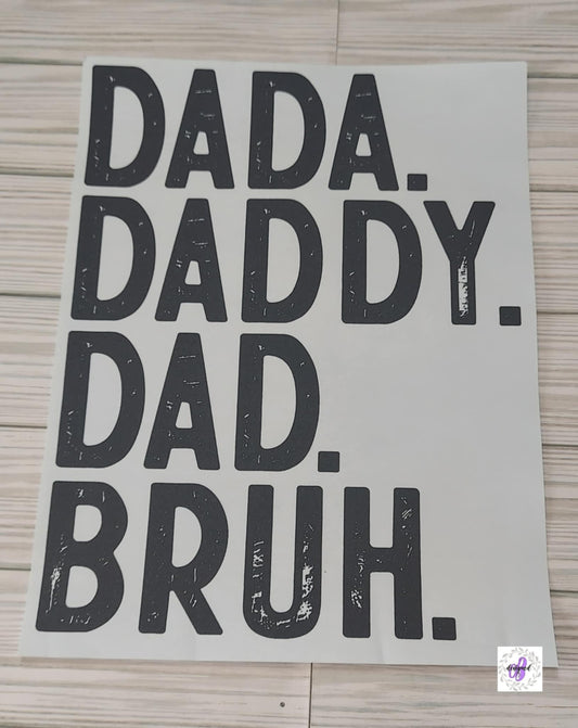 DADA DADDY DAD BRUH
