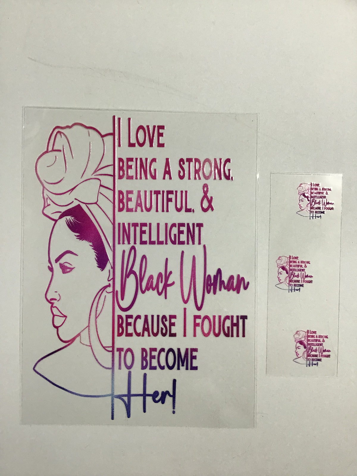 BLACK WOMAN (W/ PEN WRAP)