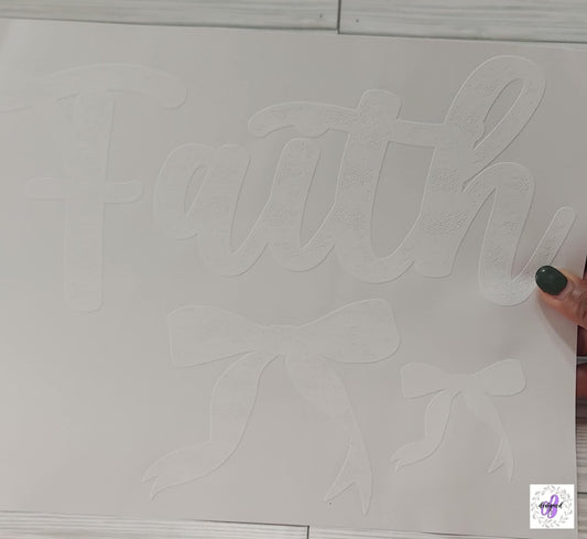FAITH BOW LACE