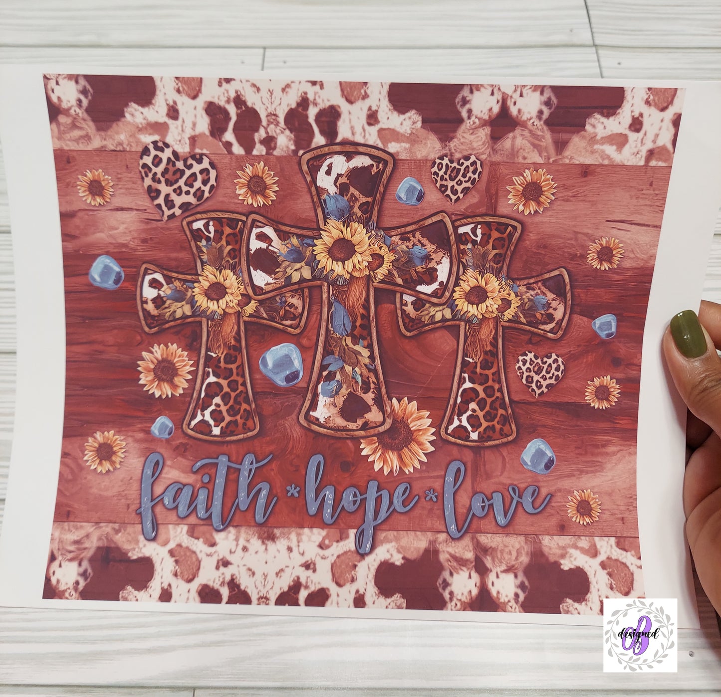 20oz - FAITH HOPE LOVE