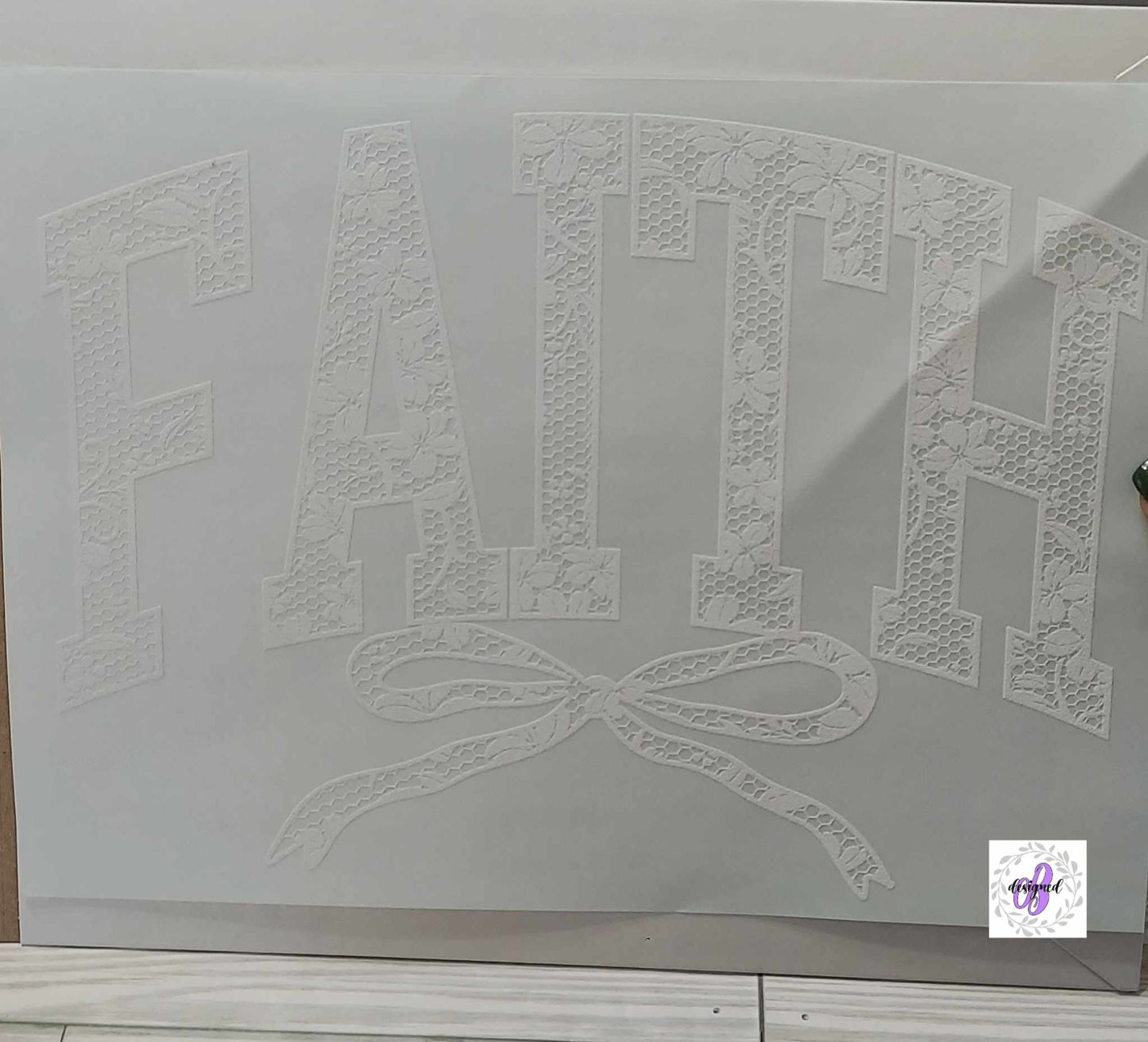 FAITH VARSITY BOW