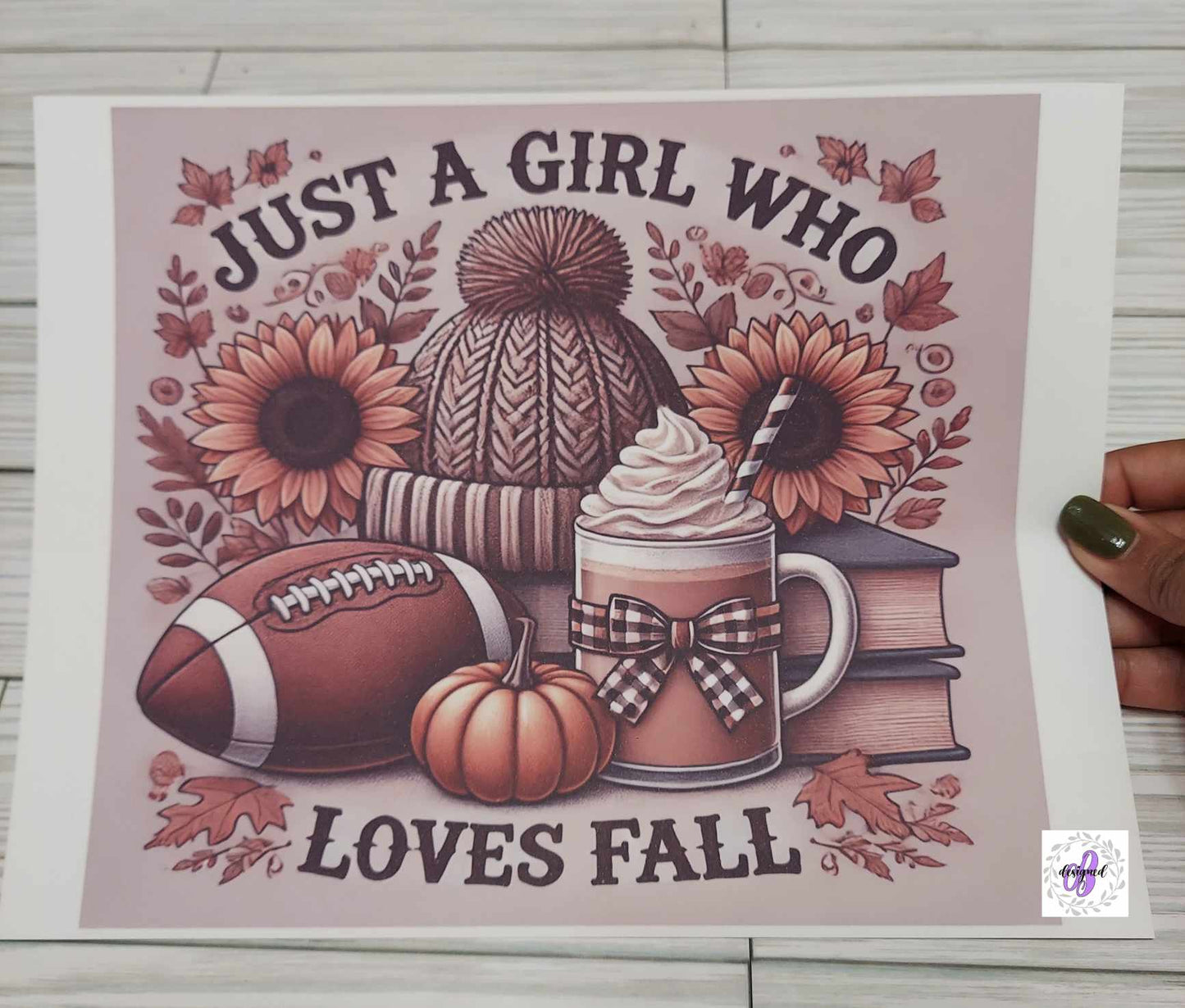 20oz - JUST A GIRL WHO LOVES FALL