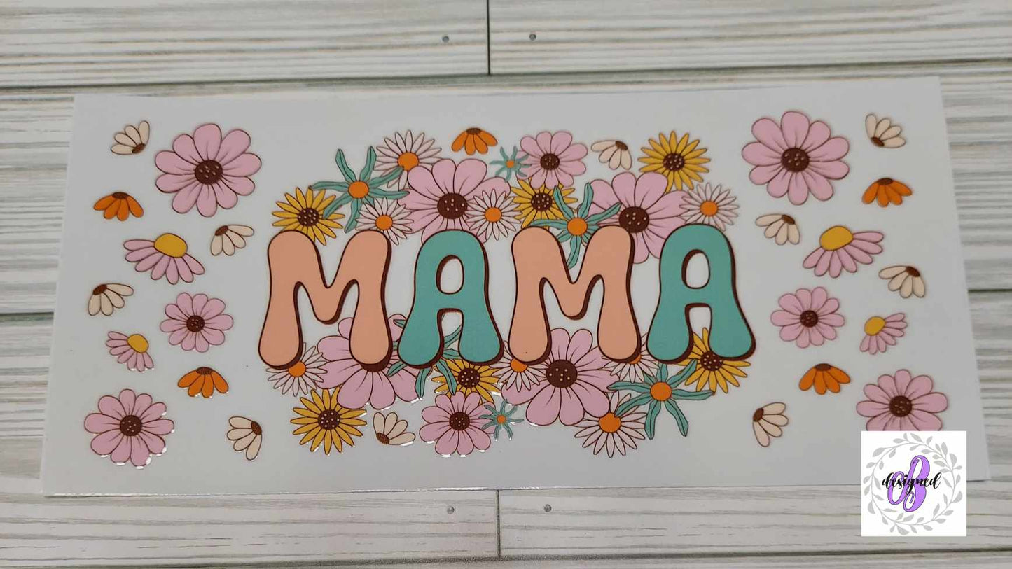 MAMA PINK GREEN FLORAL