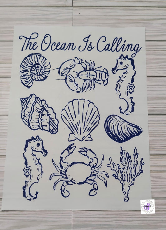 THE OCEAN IS CALLING